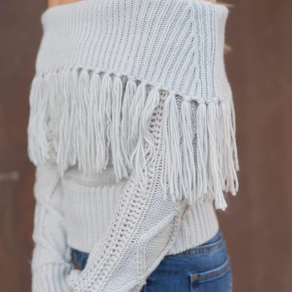 Last One!!! SWEATER OFF SHOULDER - Picture 3 of 3